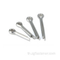 หมุดสปริงเกลียวเมตริก DIN Standard Spring Split Cotter Pin GB 91 / DIN 94